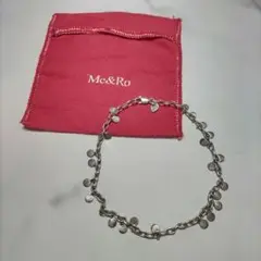 希少☆ME&RO ミーアンドロー Silver925 ロータスアンクレット
