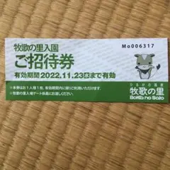 牧歌の里 ひるがの高原 郡上 優待券 チケット 入場券