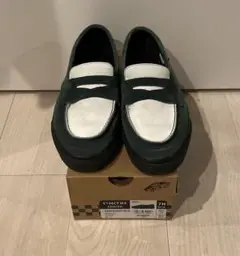 有原みゆ紀VANS ローファー 27cm緑 スエード 有原みゆ紀VANS ローファー 27cm緑 スエード