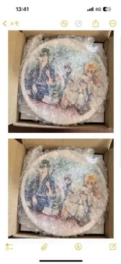 暁のヨナ 漫福ガチャ 第一弾 B02 グラス＆コースターセット