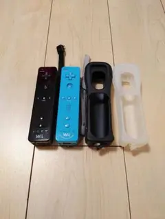 Wii リモコンプラス　ブルー　Wii リモコン　ブラック セット