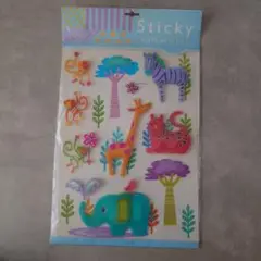 新品未使用★Sticky★wall sticker★アニマル