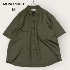 MONO MART 半袖 シャツ カジュアル ストリート ベーシック ゆるめ M