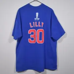 MLB JERZEES シカゴ・カブス 30 LILLY Tシャツ XL