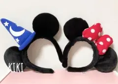 ディズニー カチューシャ ミッキー ミニー ペア ☆ノーマル