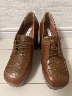 アメリ ローファーPLATFORM LACE UP LOAFER Sサイズ