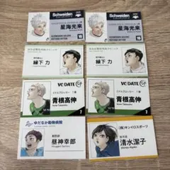 ハイキューファンパーク名刺カード8枚セット