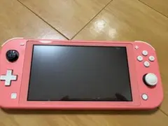 難あり　Switchライト　コーラル　本体のみ