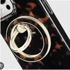 ケイトスペード　iPhone16プロ　スマホカバー　スマホリング