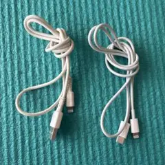 Lightningケーブル　2本　USBタイプ　タイプC