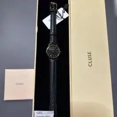 新品未使用！CLUSE クルース 腕時計 レディース 黒 シンプル ブラック