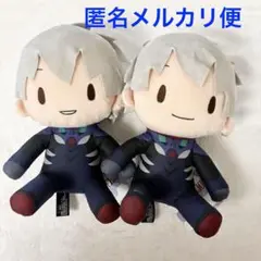 エヴァンゲリオンシリーズ　ふわぷち　Mぬいぐるみ　カヲル　２種セット