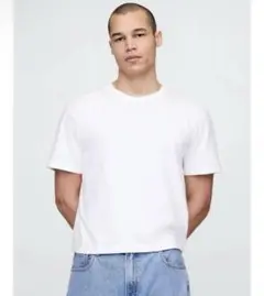 GAP クロップドT 白　XS