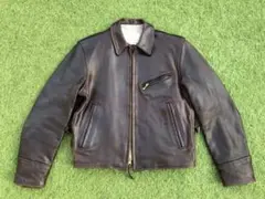 美品】キムタク着用モデル エアロレザーハーフベルテッド