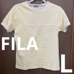FILA イエロー Tシャツ レディース スポーツ