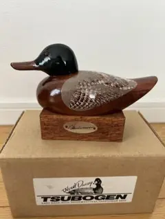 TSUBOGEN　坪源　プリティーダック印鑑入（ペインティング）