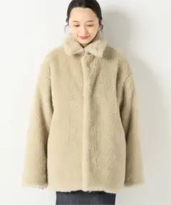 【新品未使用】AURALEE オーラリー ウールボア ブルゾン