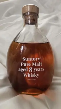 SUNTORY Pure Malt aged 8years ピュアモルト8年 ピュアモルト 8年 - 国内最大級お酒専門の競売-Lオークション