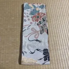 アンテーク　鶴の柄の帯
