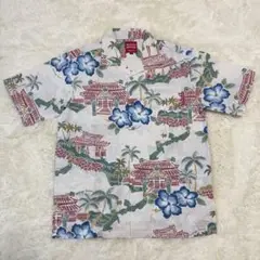 美品❗️首里城　MANGO HOUSE マンゴーハウス　かりゆしウェア　Sサイズ