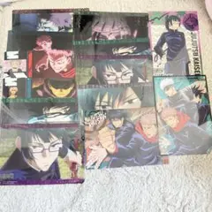 呪術廻戦 クリアビジュアルポスター 13点まとめ売り