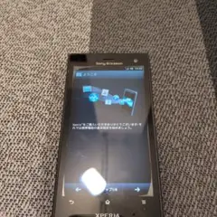 Sony Ericsson Xperia docomo ブラック