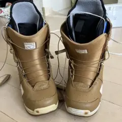 バートン ブーツ ミント ベージュ ブラウン
