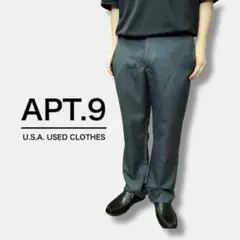 ★状態良好◎APT.9 美シルエット ノータック トラウザー SL1-737