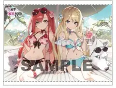 公女殿下の家庭教師 cura画集　ゲーマーズ特典　タペストリー
