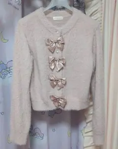 青木美沙子　しまむら　ニナス　NINA’S　m♡petit　カーディガン