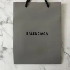 BALENCIAGA ショップ袋 グレー バレンシアガ ショッパー 紙袋