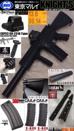 １３日まで出品　東京マルイ M4-PMC 2008年 限定品 電動ガン 大流行中！ 13日まで出品 東京マルイ M4-PMC 2008年 限定品 電動
