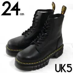 Dr.martens 厚底 UK5 24cm AUDRICK ブラック 美品