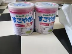 Bean Stalk 2セットすこやかM1 粉ミルク 0-1歳小缶３００ｇ