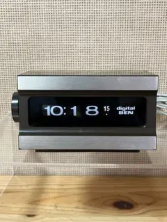 d788/極美品★激レア★堀田時計店 ドラムクロックDIGITALBEN/レトロ