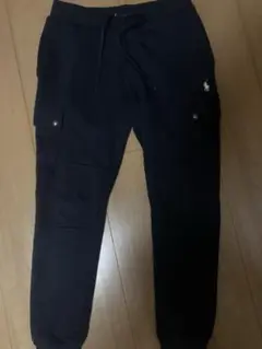 ポロラルフローレン　スウェットカーゴパンツ　ネイビー