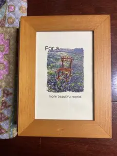 フォトフレーム木製ブック型