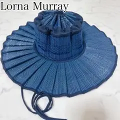 ✨美品✨Lorna Murray カプリハット 帽子 ブルー