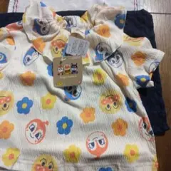 アンパンマン 花柄 ドレスオール 90
