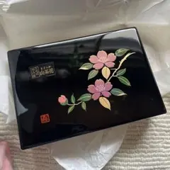 会津塗り　三代目惣兵衛　山茶花