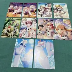 女神のカフェテラス ポストカード　イラストカード　特典
