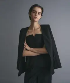 THIRD MAGAZINE BUSTIER ブラック XS