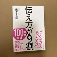 伝え方が9割 佐々木圭一著