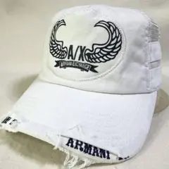Armani Exchange アルマーニエクスチェンジ ダメージ キャップ