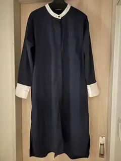 keep my closet 羽織でも使えるポイント刺繍袖シャツワンピース