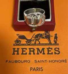 HERMES エルメス ヴィンテージリング ドゥザノー シルバー