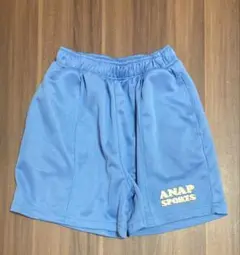 美品　ANAP SPORTS 水色 ハーフパンツ