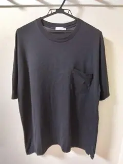 handværk ブラック Tシャツ ポケット付き