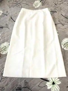 ハンドメイド　　タイトスカート　白色　一品物