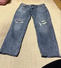 GAP ガールフレンドジーンズ 12/31 ダメージ加工